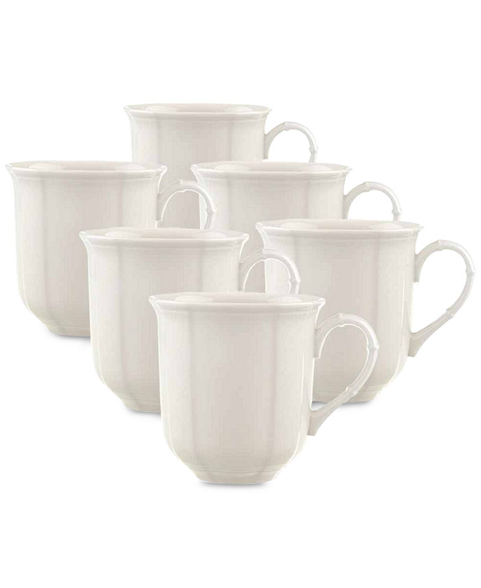 Villeroy and Boch Manoir Mugs Set of 6