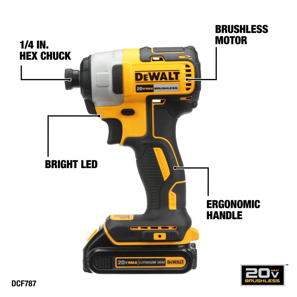 DEWALT 20V MAX 3 Tool Kit Bundle