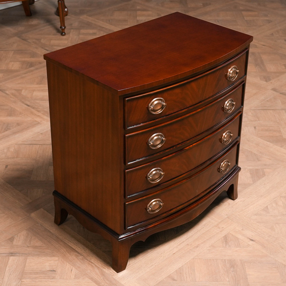 Small Mahogany Chest With Drawers   Traditional   Accent Chests And Cabinets   by Niagara Furniture  Houzz