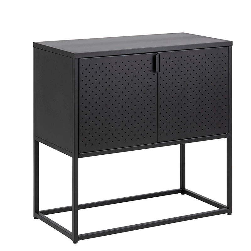 NEWTON 2 Door Sideboard 82cm - Black