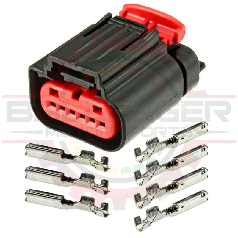 Ballenger Motorsports - 6 Way MAF Connector Plug Kit Replacement for Ford/Mazda