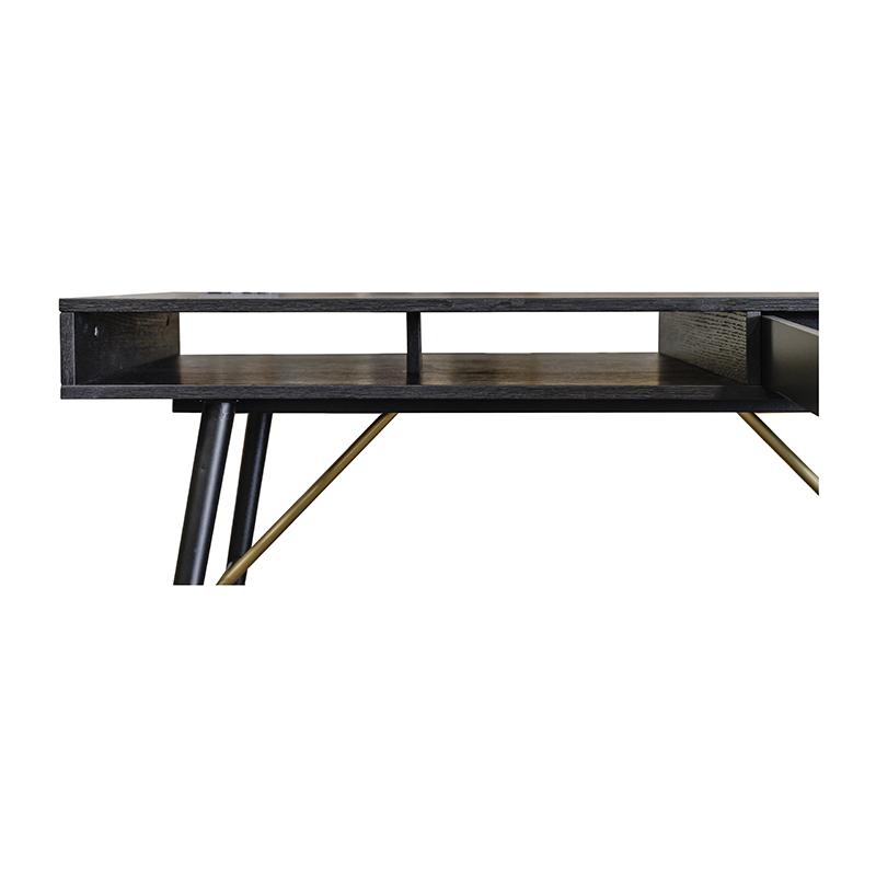 RANIA Study Desk Console 120cm - Black Ash