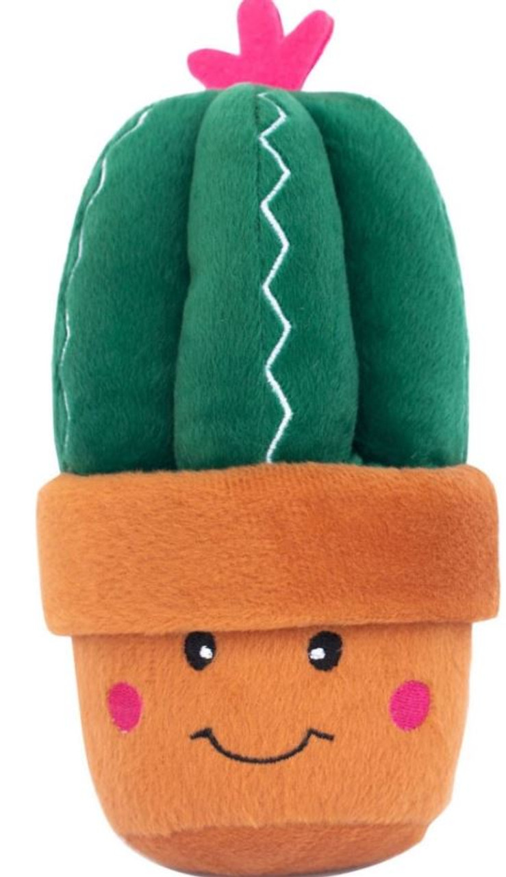 Zippy Paws Fiesta Carmen the Cactus Plush Dog Toy