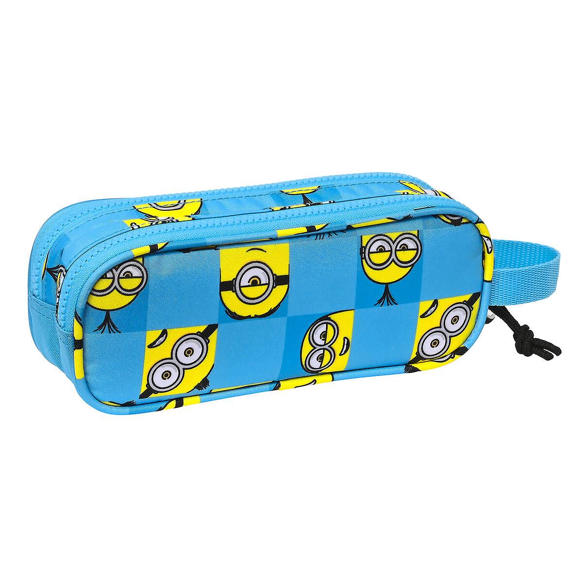 Double Carry-all Minions Minionstatic Blue (21 x 8 x 6 cm)