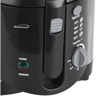 Brentwood Appliances 2 qt. Black Deep Fryer DF-720