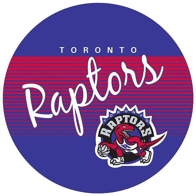 Toronto Raptors Hardwood Classics Chrome Pub Table