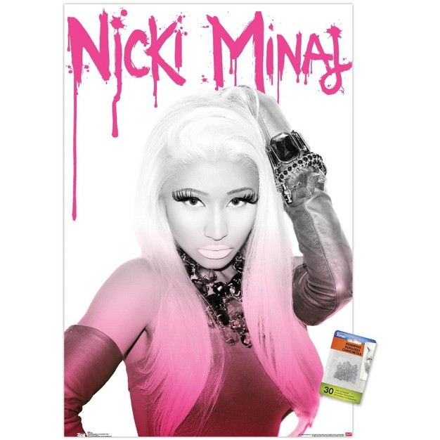 Trends International Nicki Minaj Unframed Wall Poster Prints