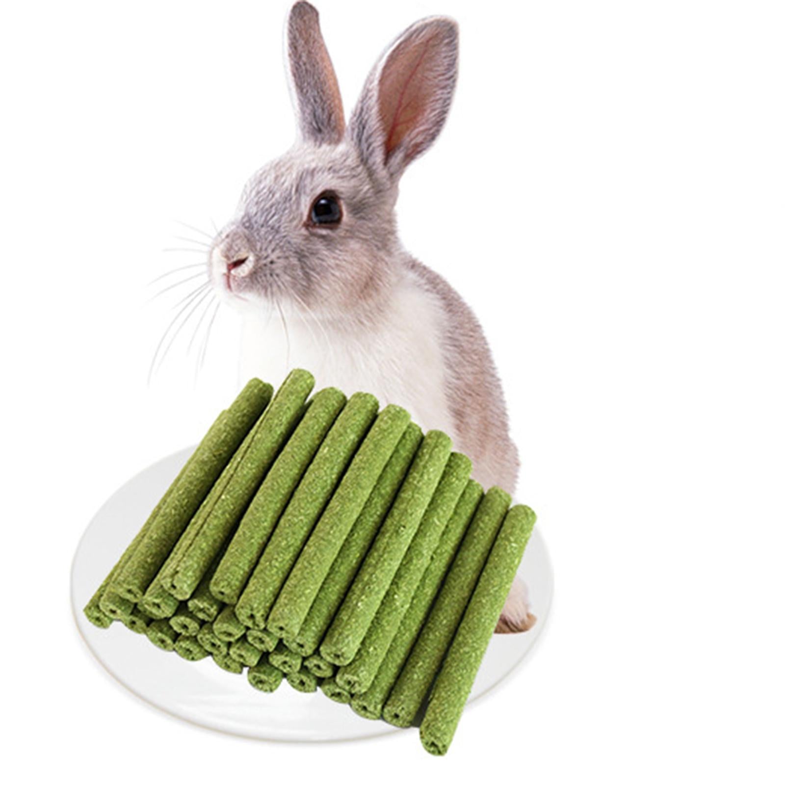 30Pcs Rabbit Chew Toys， Bunny Chew Toys Hay Sticks Grass Rabbit Molar Toys Hamster Chew Toys for Gerbils Grinding Bunny Chinchillas ing