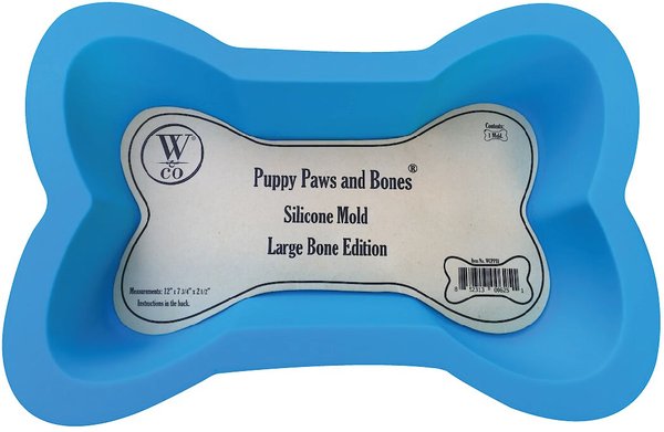 WinandCo Puppy Paws and Bones Silicone Bone Edition Baking Mold