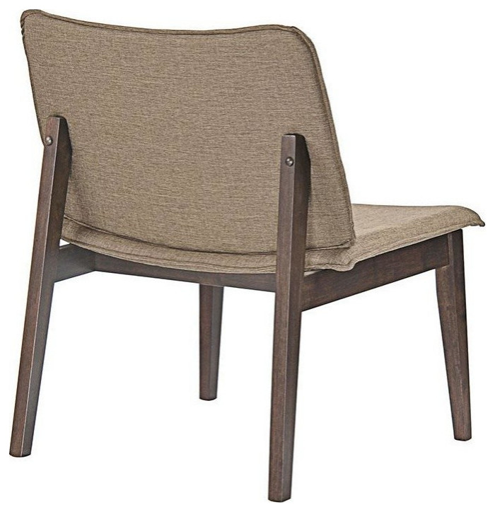 Evade Upholstered Lounge Chair   Midcentury   Armchairs And Accent Chairs   by Virgil Stanis Design  Houzz