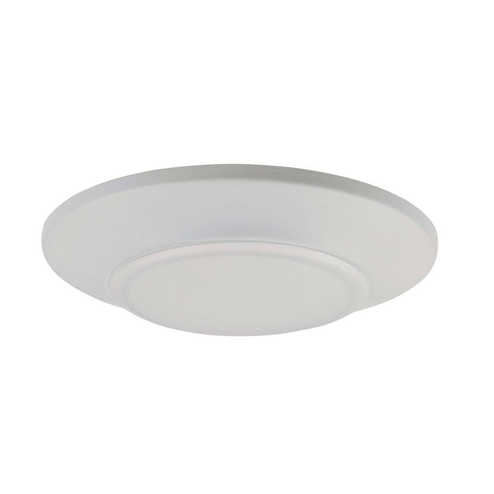 Maxim Lighting Diverse 5.75 in. White Integrated LED Flushmount Light 57622WTWT