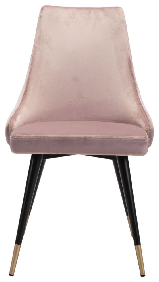 Piccolo Dining Chair (Set of 2) Pink   Midcentury   Dining Chairs   by First of a Kind USA Inc  Houzz