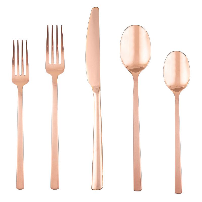 Cambridge Beacon Gold Mirror 20-pc. Flatware Set