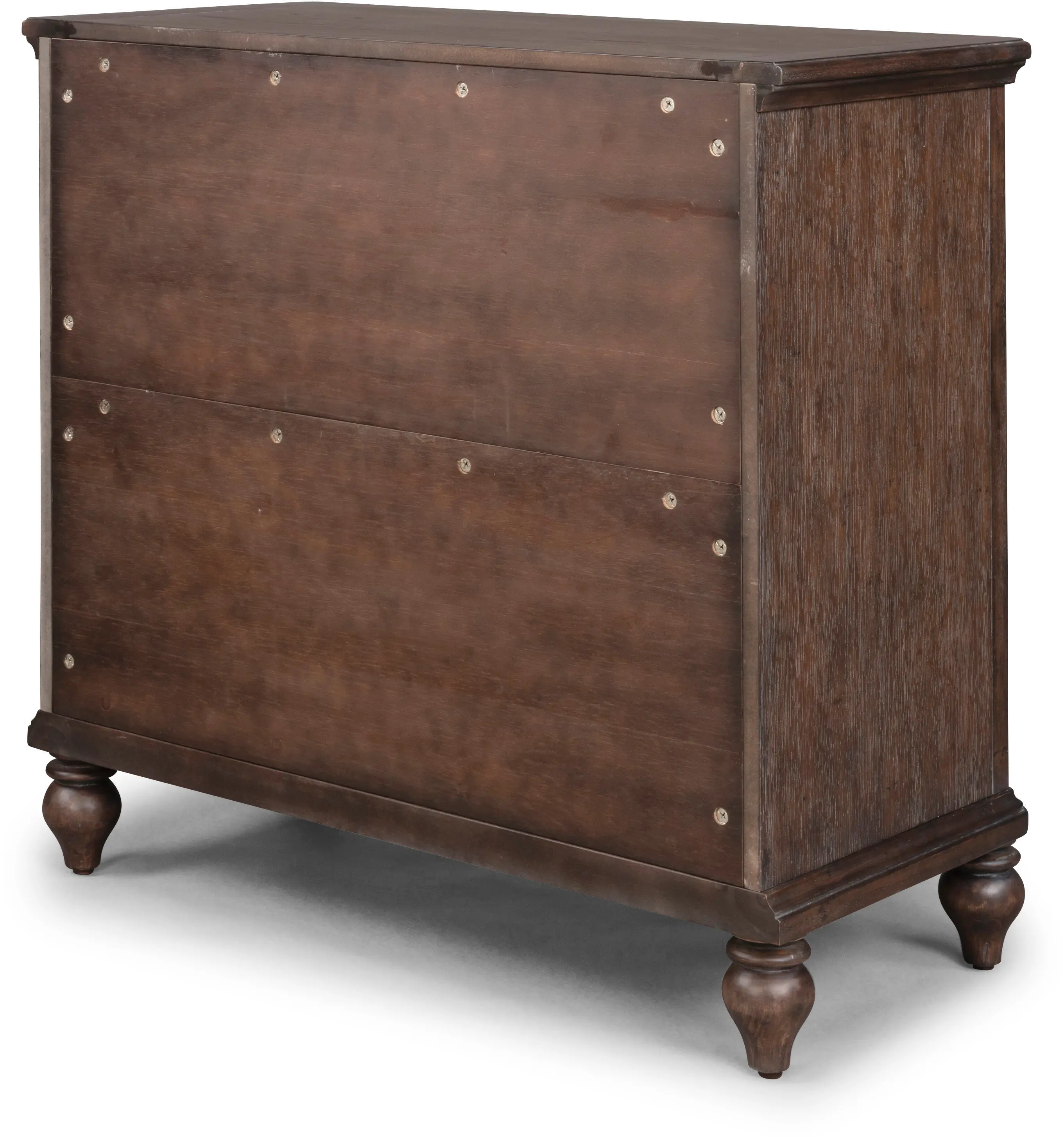 Classic Dark Brown Oak 3 Drawer Chest - Southport