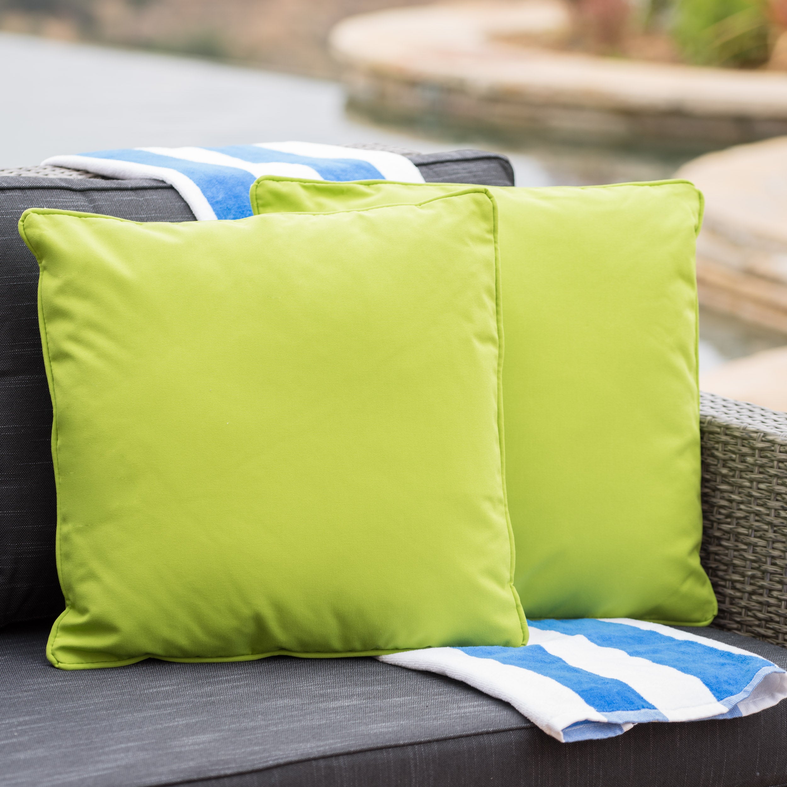 Corona Outdoor Patio Water Resistant Pillow