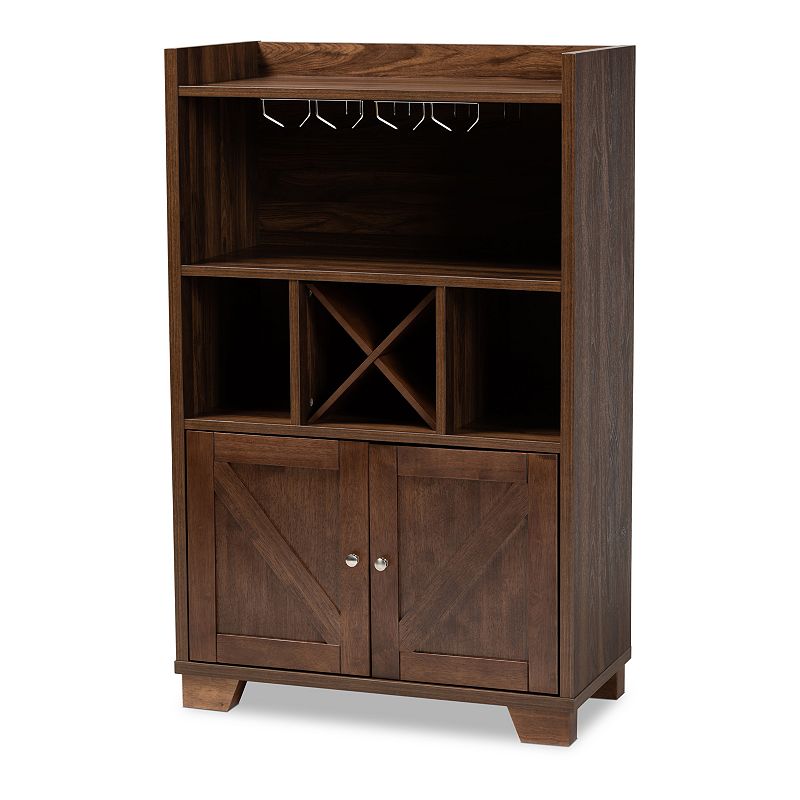 Baxton Studio Carrie Wine Storage Cabinet