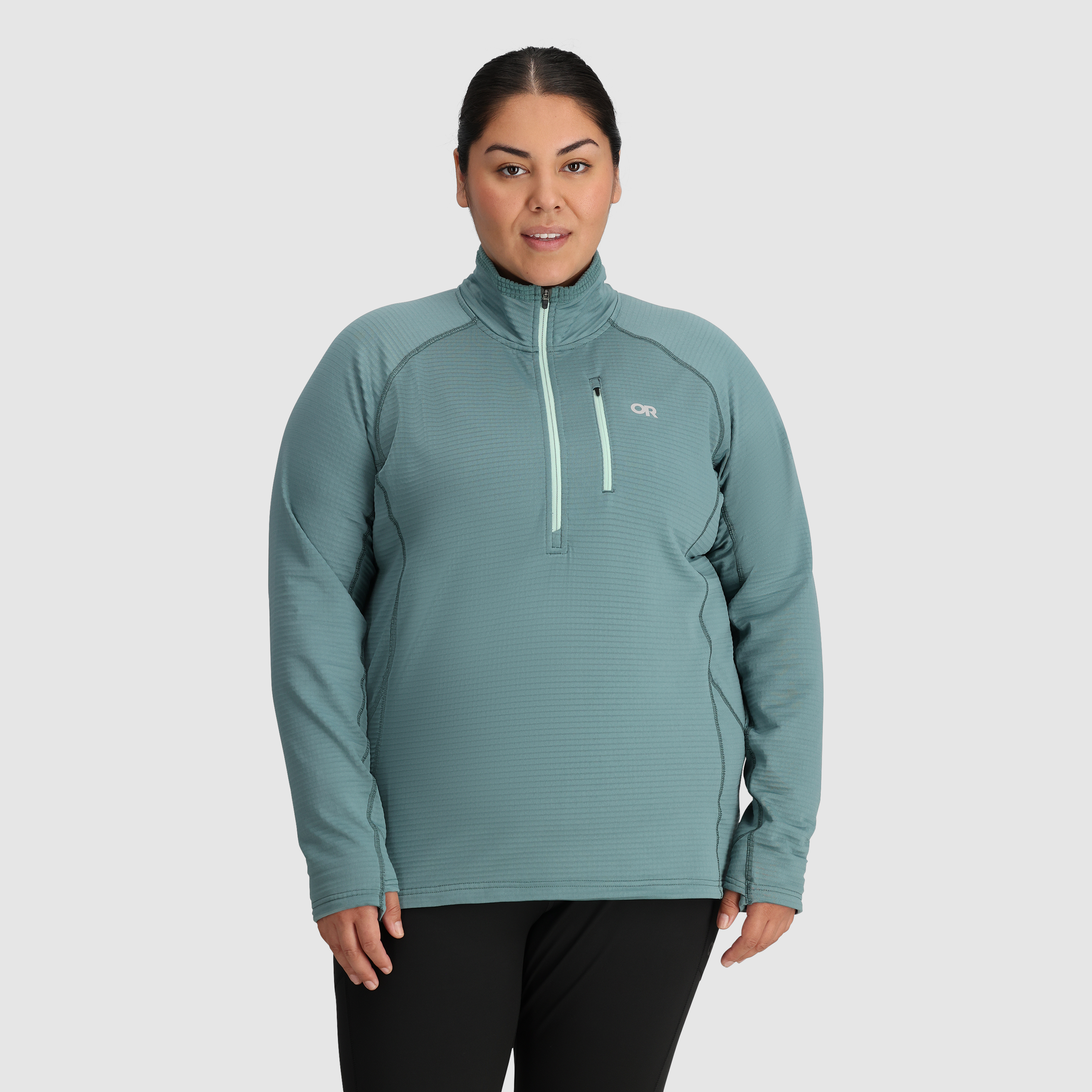 Women's Vigor Grid Fleece Half Zip-Plus