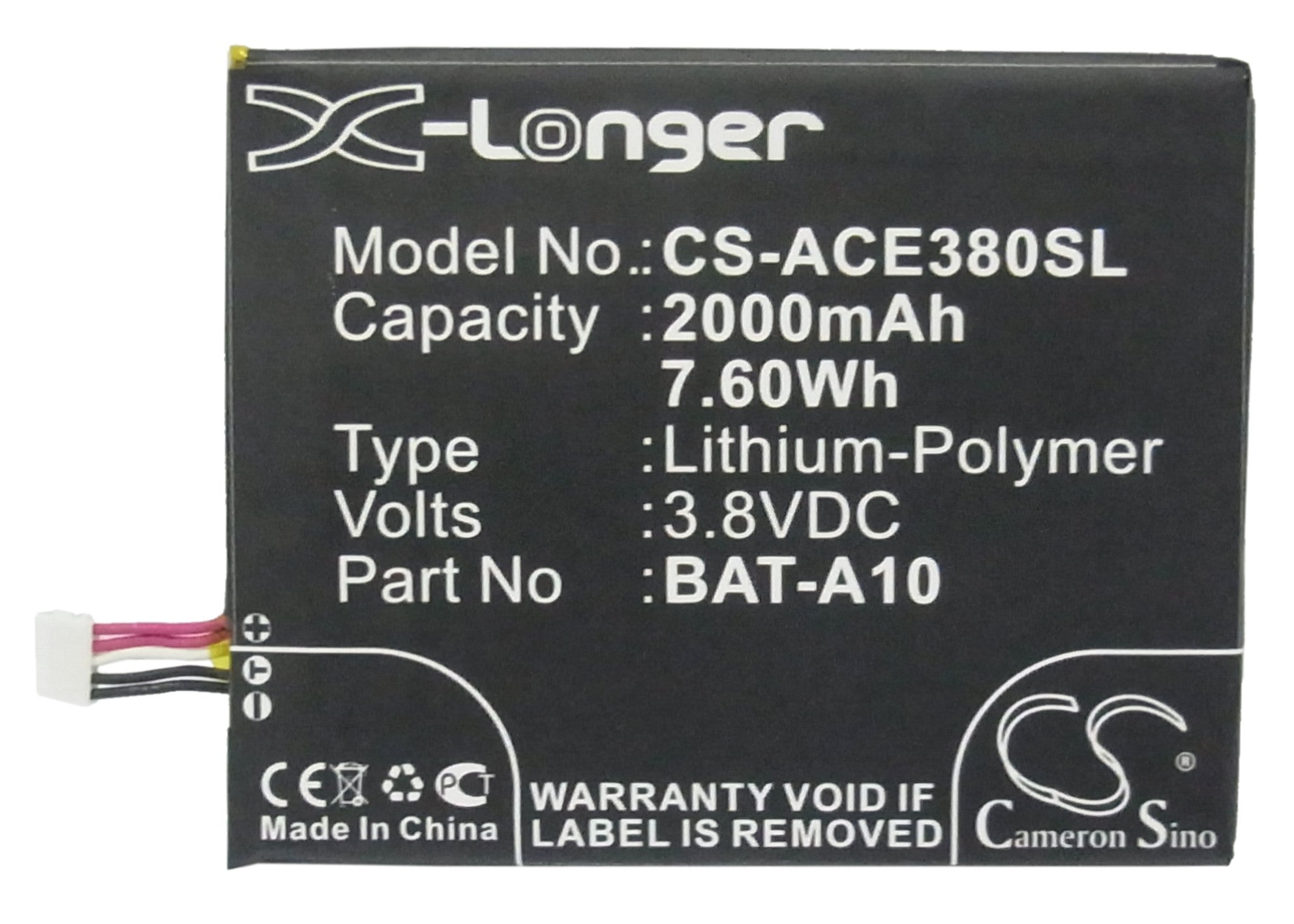 Acer E380 Liquid E3 Liquid Z5 Liquid Z5 Duo V380 Z Replacement Battery BatteryClerkcom Mobile Phone