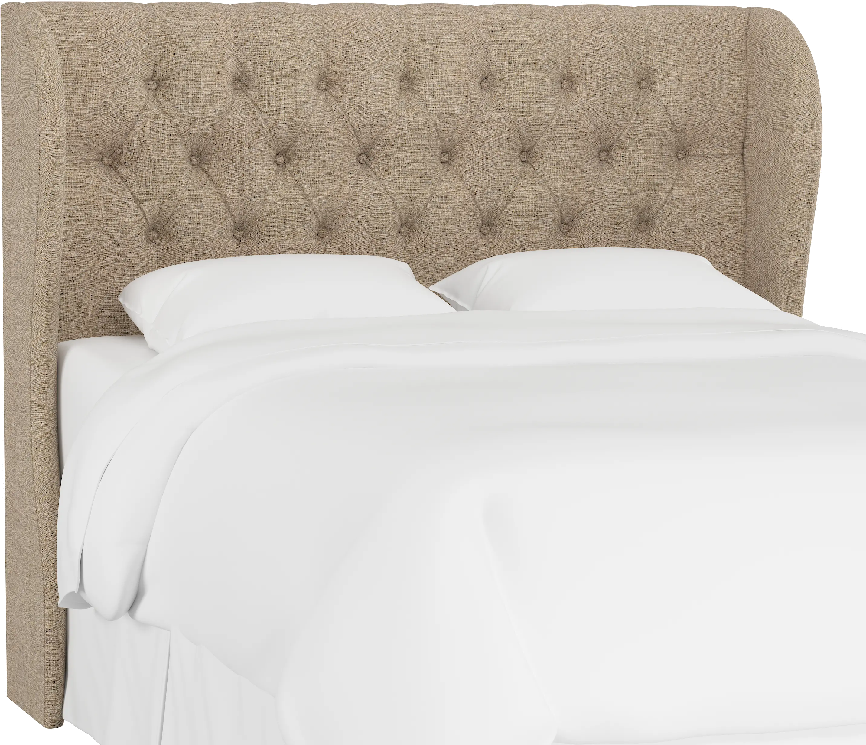 Jaclyn Tan Sloped Wingback Twin Headboard - Skyline Furniture