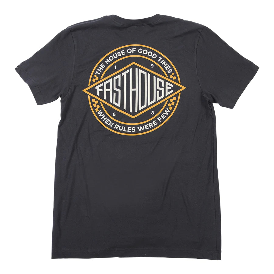 Fasthouse Coastal Tee - Black