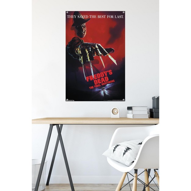 Trends International A Nightmare On Elm Street Freddy x27 s Dead Unframed Wall Poster Prints