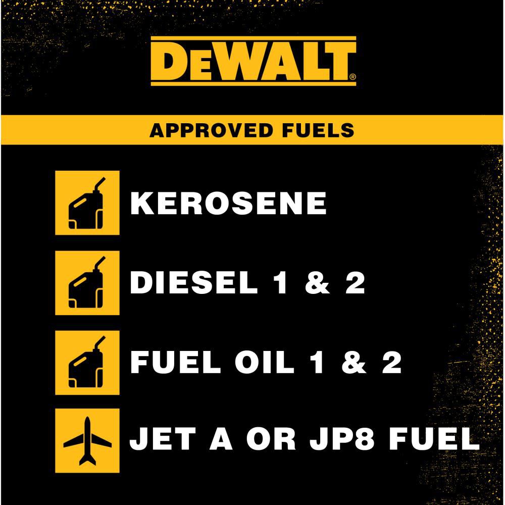 DEWALT DXH75KT Kerosene FA 75KT BTU Heater F340675 from DEWALT