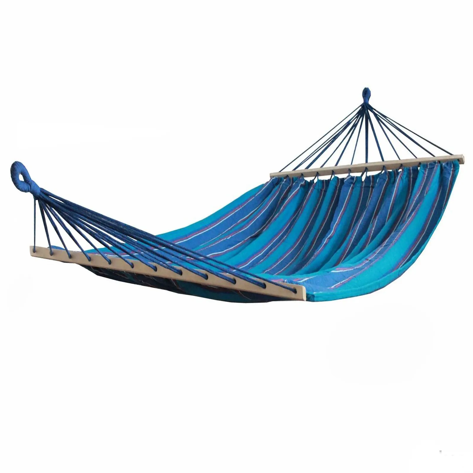 Brazilian Style striped hamock hammock bed with bar