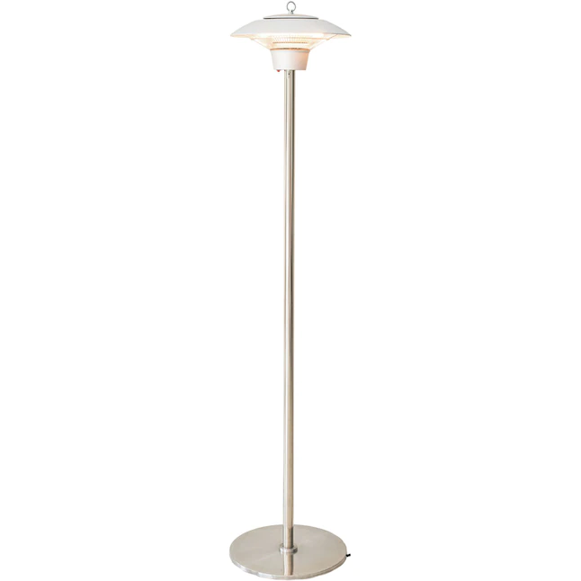 Hanover HAN1023HA-SLV 5118-BTU 120-Volt Silver Stainless Steel Electric Patio Heater