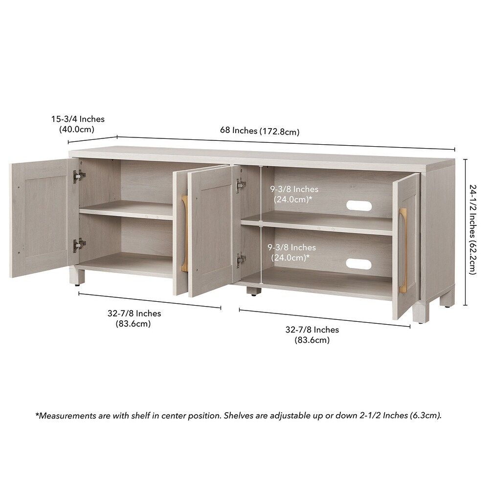 Chabot Rectangular TV Stand for TV's up to 75\