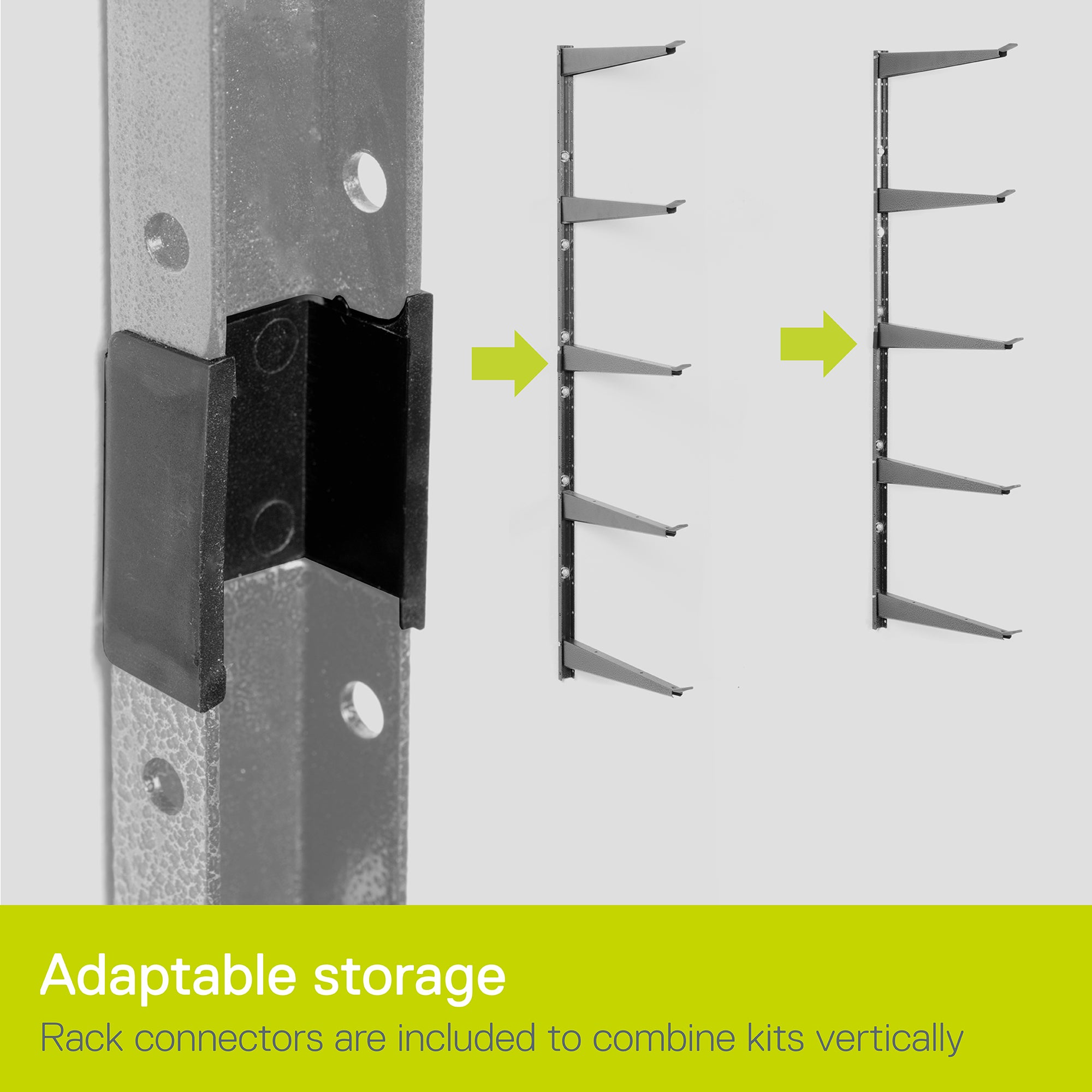 Delta Cycle 5-Tier Heavy Duty Steel Garage Storage Rack and Lumber Rack