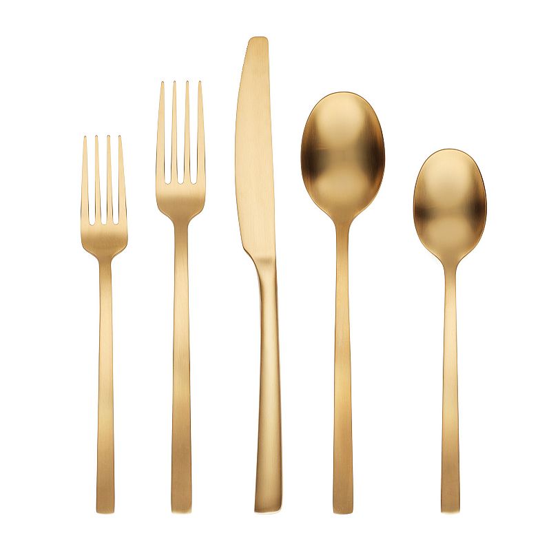 Cambridge Beacon Gold Mirror 20-pc. Flatware Set