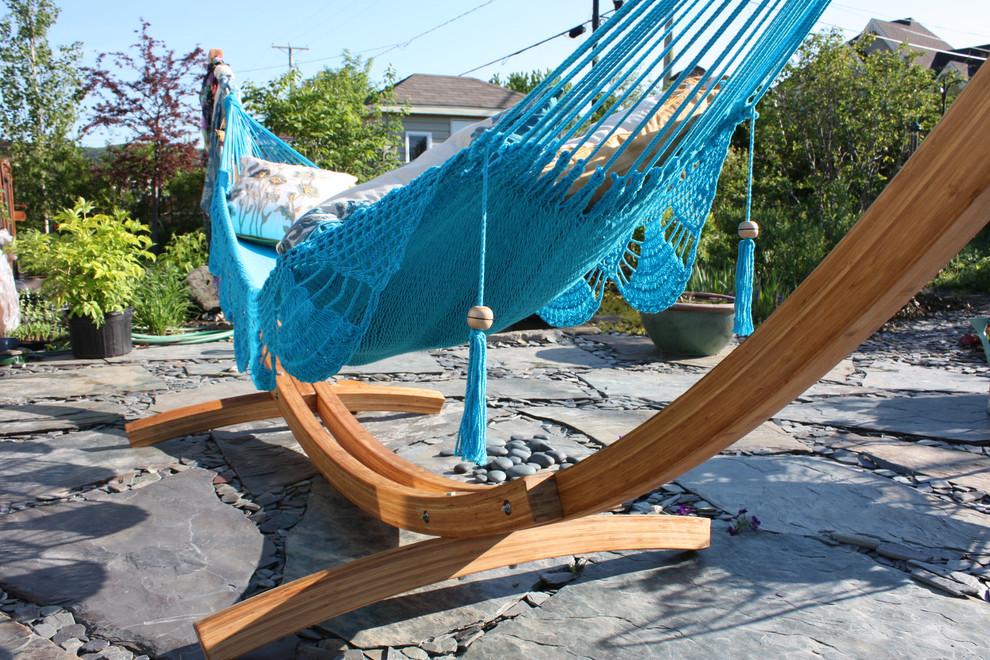 Bamboo Hammock Stand   Eco Friendly XL   Contemporary   Hammock Stands And Accessories   by Simon Letourneau  Houzz