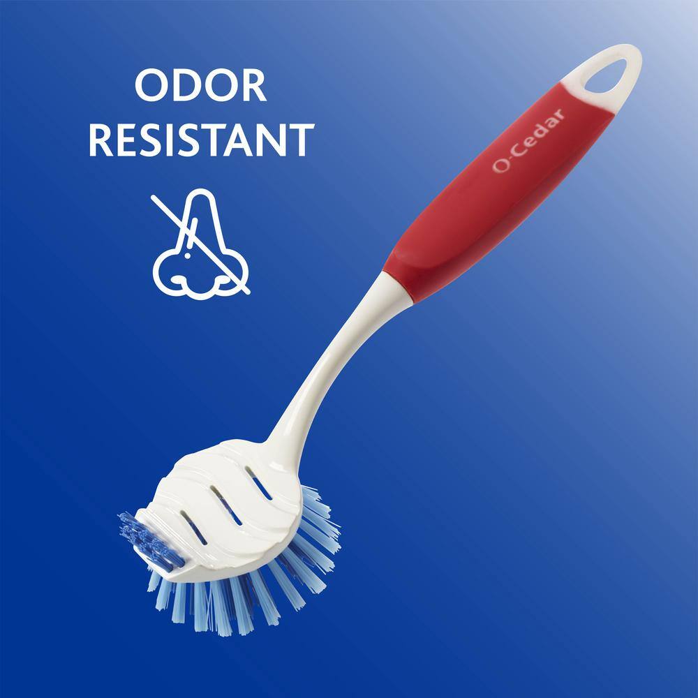 O-Cedar Rinse Fresh Pot and Pan Round Dishwashing Brush 148184