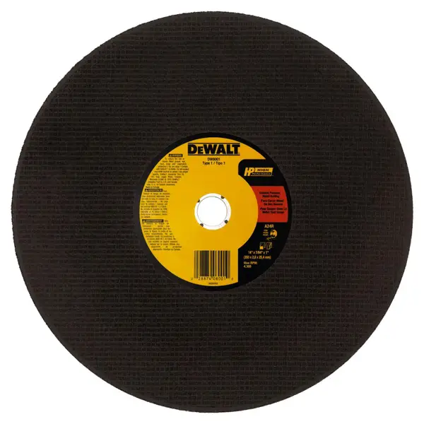 DEWALT 12x7/64x1 HP Chop Saw Wheel