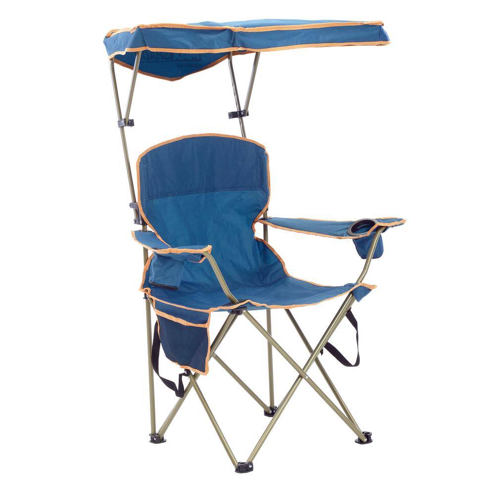 Quik Shade MAX Navy Polyester and Nylon Camp Chair 160070DS