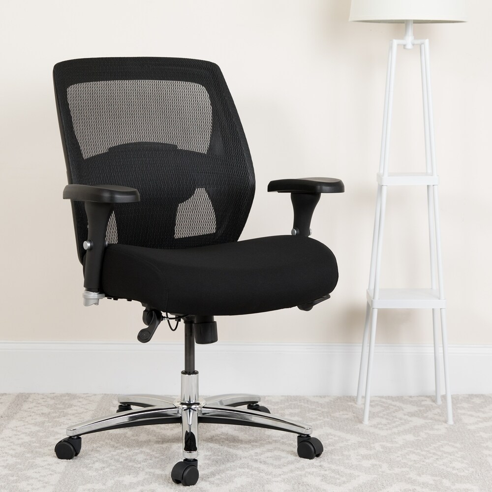 24/7 Intensive Use Big   Tall 500 lb. Rated Mesh Ergonomic Office Chair