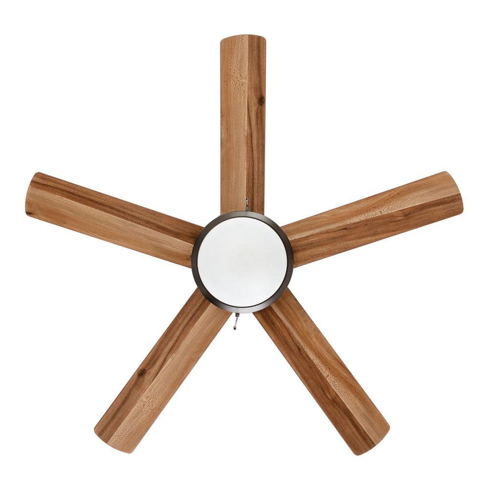 Hampton Bay Claret 52 in Indoor Oil Rubbed Bronze Ceiling Fan with Light Kit