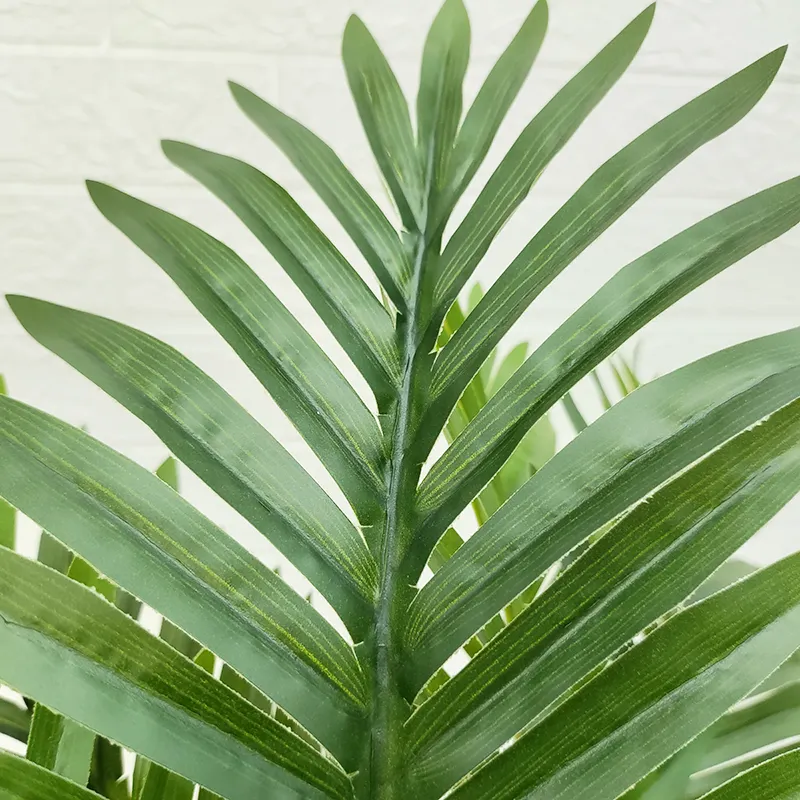 GS ZZKXPZ023 5 High quality natural green areca palm bonsai potted artificial kentia palm tree for indoor decoration