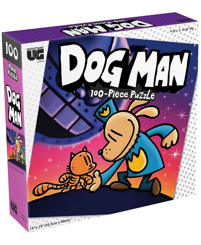 University Games Dog Man Grime Punishment Jigsaw Puzzle - 100 Piece