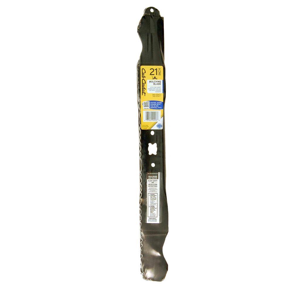 Cub Cadet Original Equipment 3-in-1 Blade for 21 in. Walk-Behind Lawn Mowers with a Bow-Tie Center Hole OE# 942-0741 490-100-C089