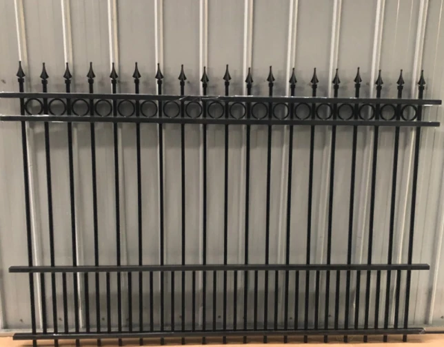 popular design aluminum fence ornamental fence aluminum fence panel