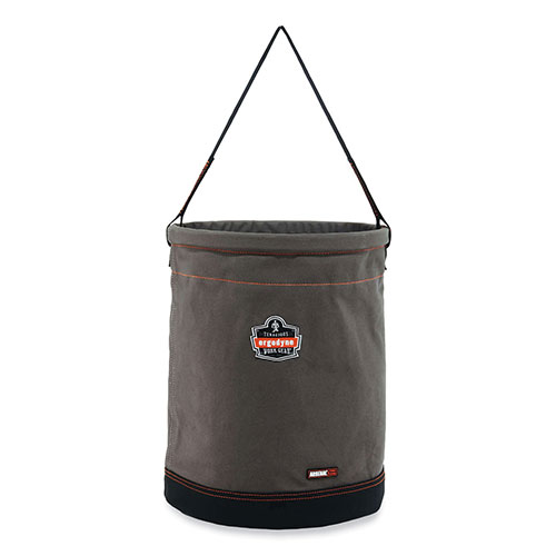 Ergodyne Arsenal 5935 Extra-Large Web Handle Canvas Hoist Bucket | 150 lb， Gray | EGO14935