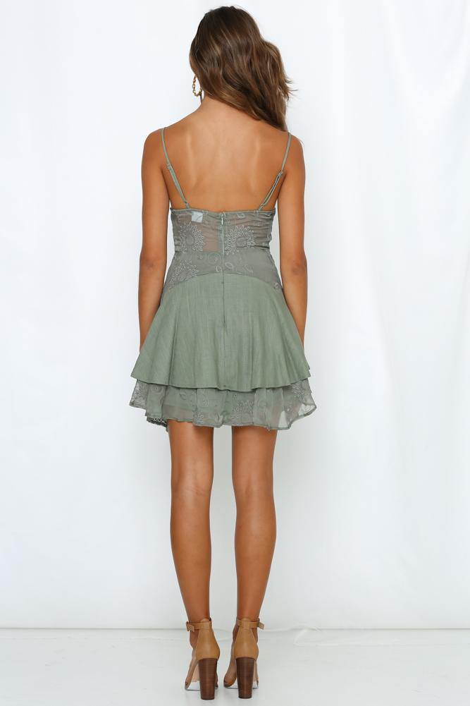 Lotta Love Dress Olive