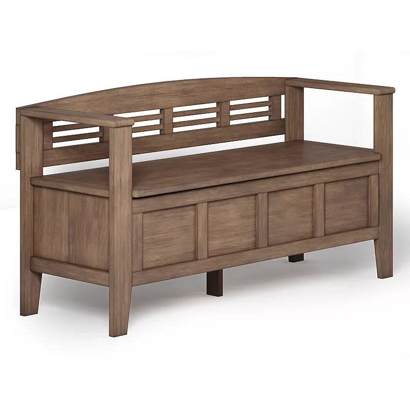 Simpli Home Adams Storage Bench