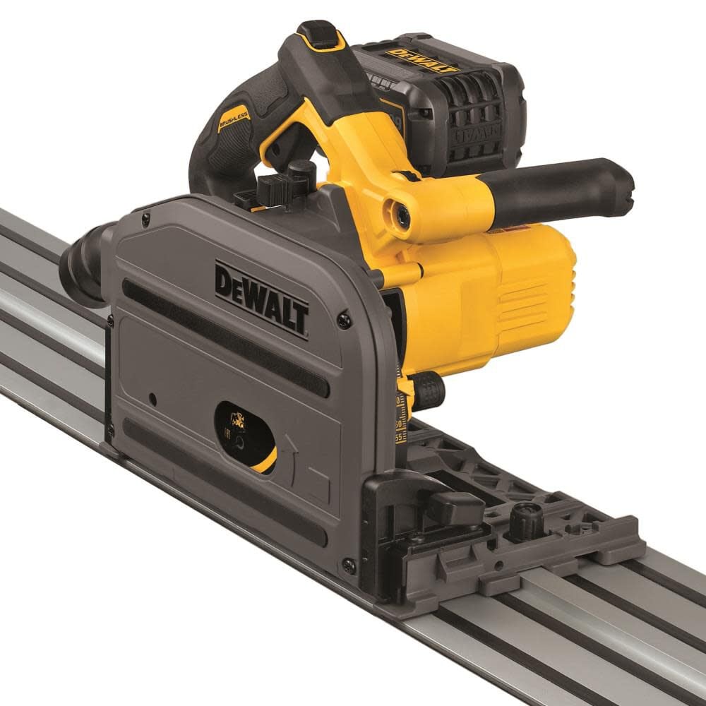 DEWALT 60V MAX* 6-1/2" Cordless TrackSaw Kit DCS520T1 from DEWALT