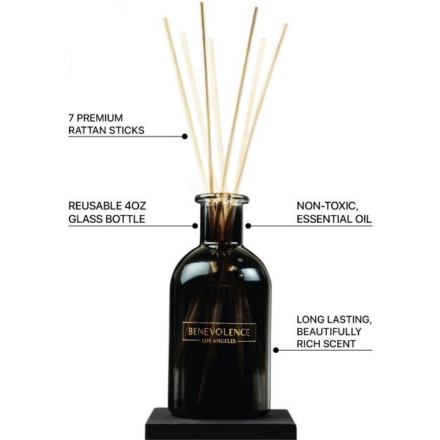 Benevolence La Aromatherapy Scented Oil Reed Diffuser Set