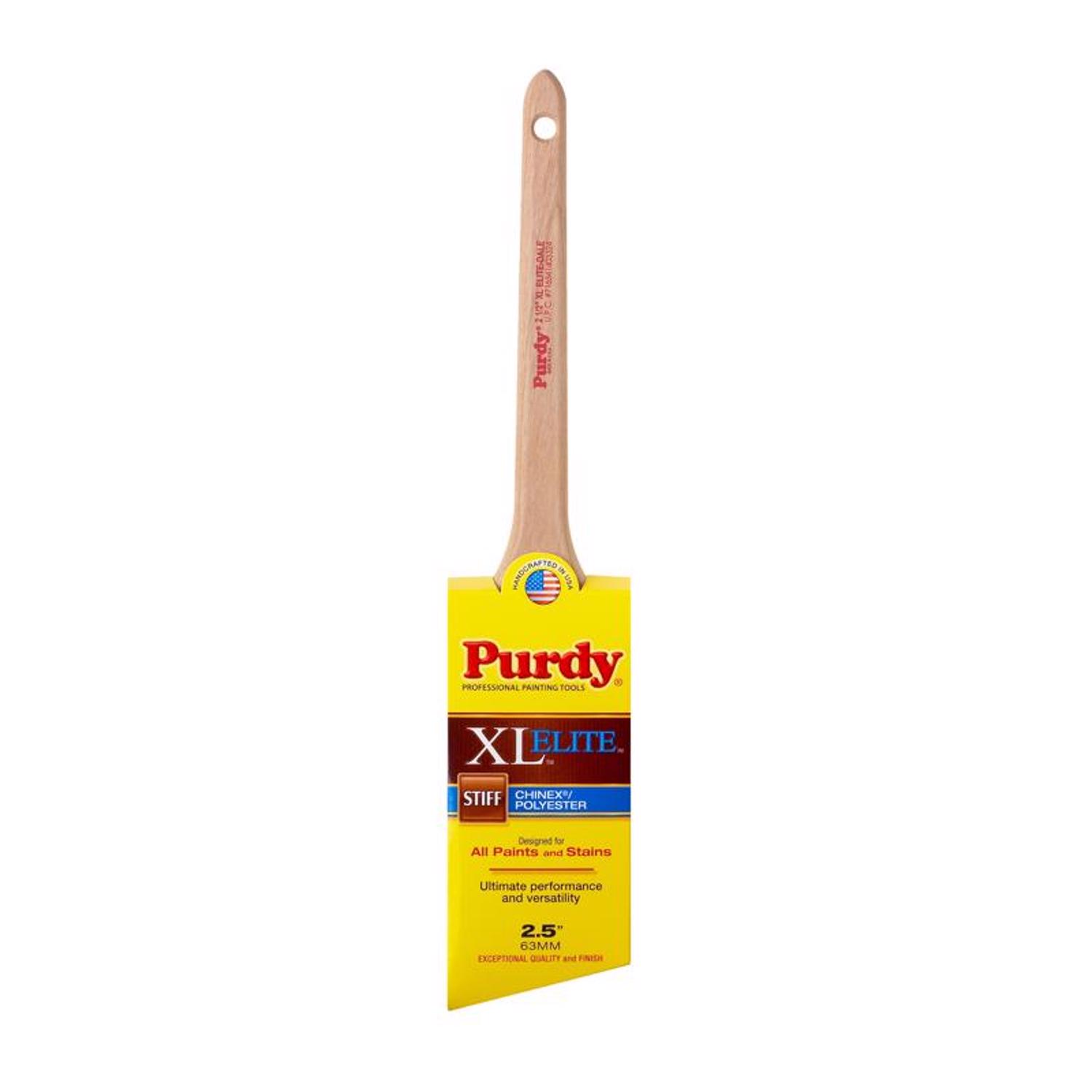 Purdy XL Elite Dale 2-1/2 in. Stiff Angle Trim Paint Brush