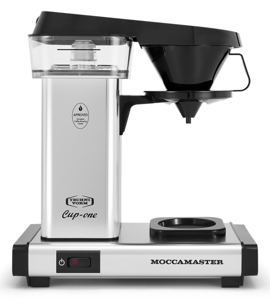 Technivorm Moccamaster Cup-One Single Cup Polished Silver Coffee Maker