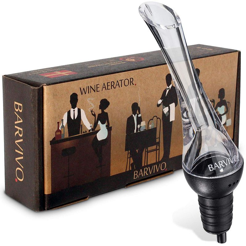 Wine Aerator Pourer Spout， Classic Drink Dispenser Decanter Spout， 3x Enhanced Taste Of Red Wine Effortlessly， Pour Wine Without Spills， Premium Wine Accessories and Wine Gifts