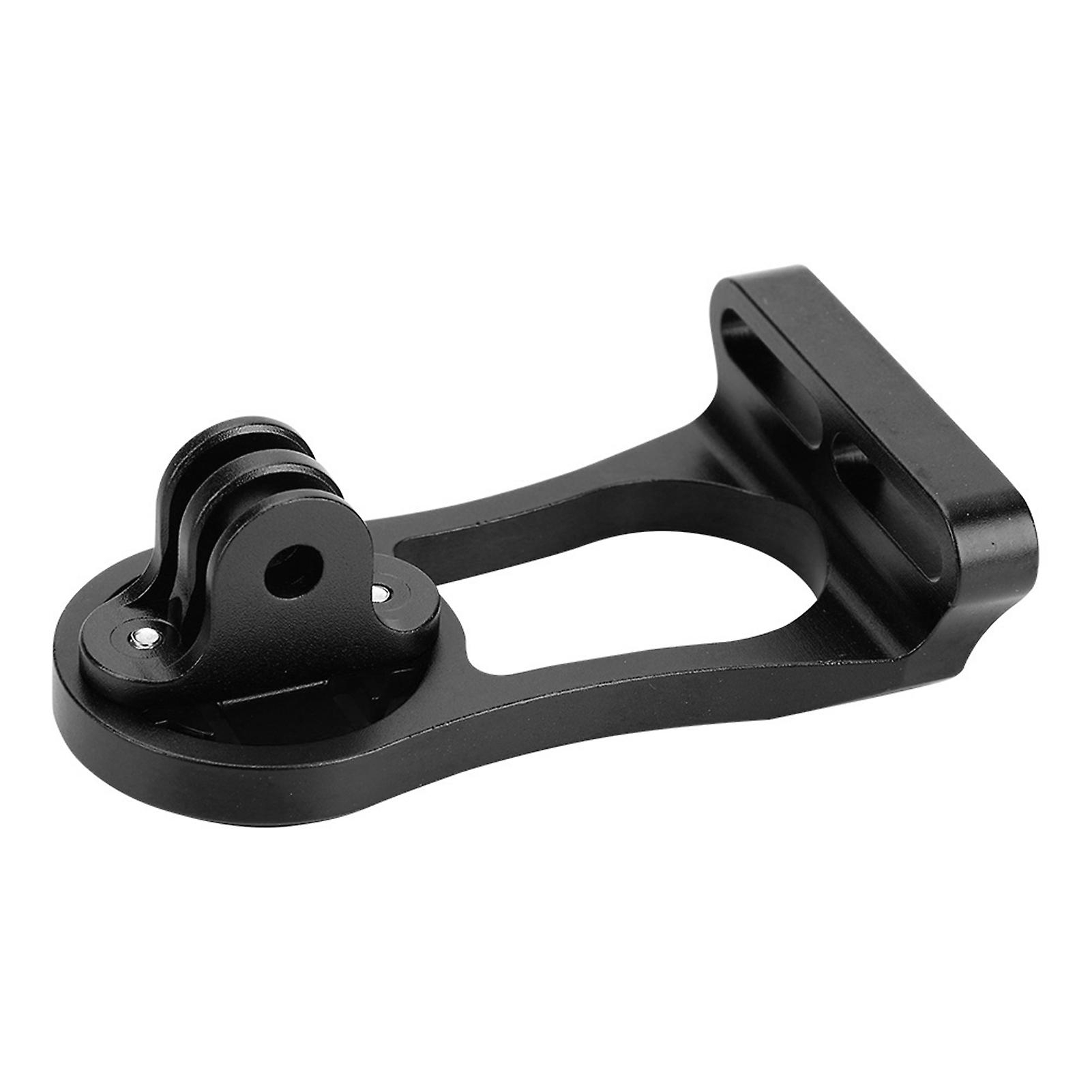 Bicycle Odometer Comupter Aluminium Alloy Extension Mount For Garmin (black)